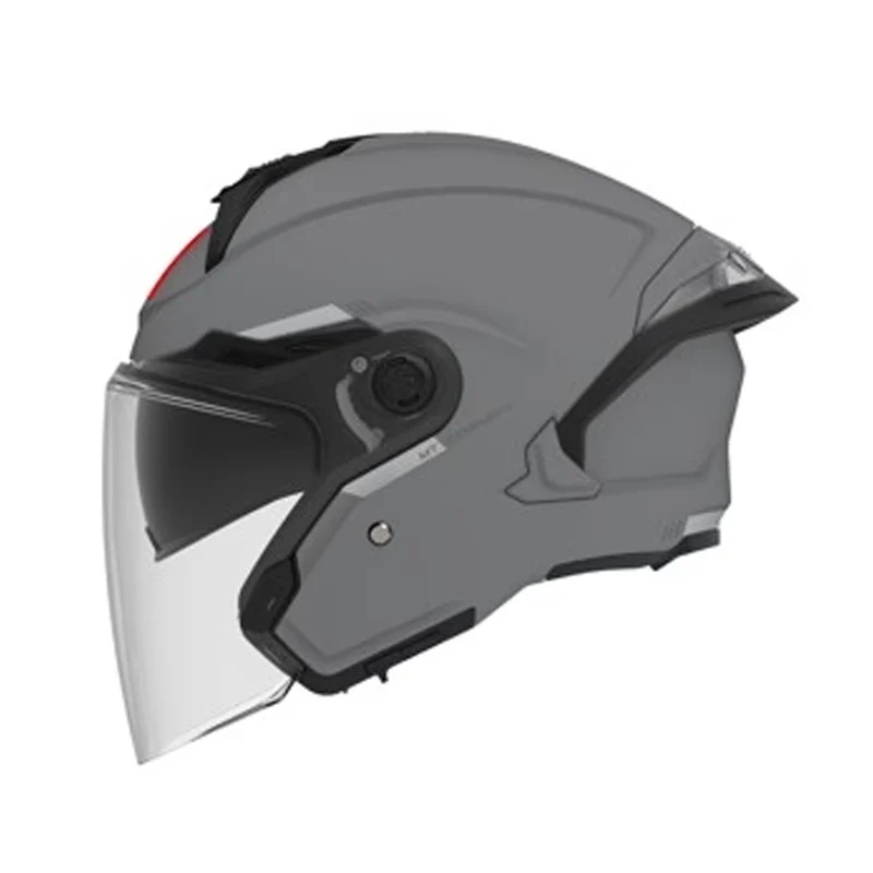 MT COSMO SV SOLID ABIERTO URBANA CASCO DE MOTO A2 GRIS BRILLO