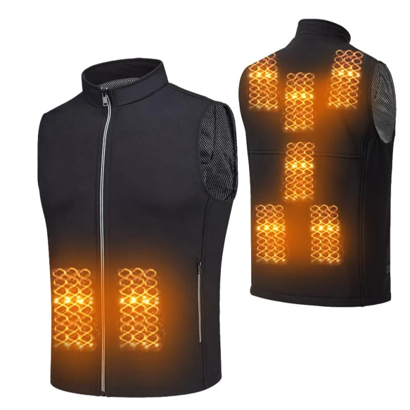 Gilet Chauffant Moto - 8 zones