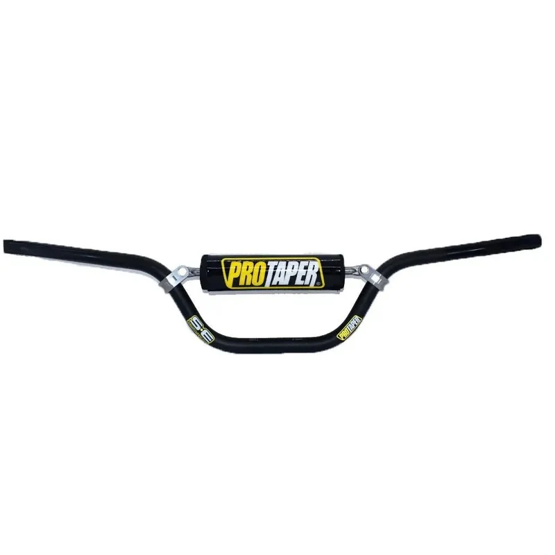 Guidon pro taper - Noir 22mm