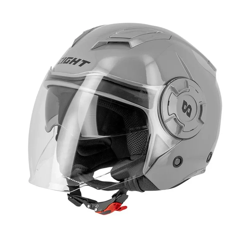 Casque jet gris Nardo- S749 Twister