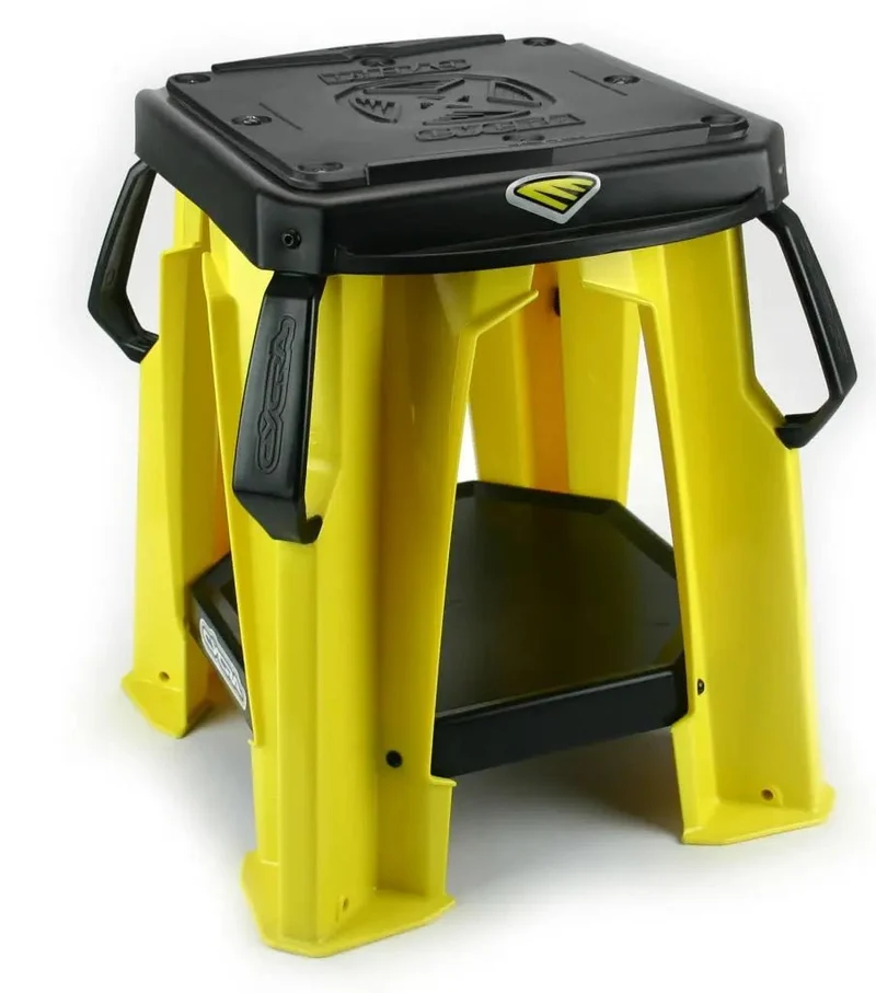 Trepied moto cross - SUZUKI JAUNE