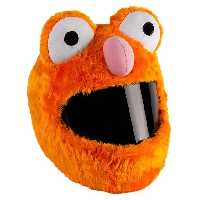Couvre Casque Moto - Fun Orange