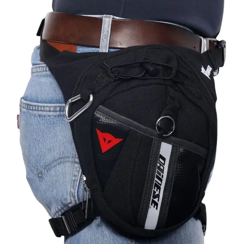 Sacoche de jambe moto style Dainese - nylon, 0,2 kg, 34,90 EUR