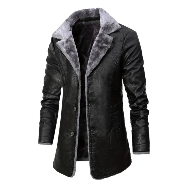 Blouson homme avec Doublure Fourrée - Style Court & Long