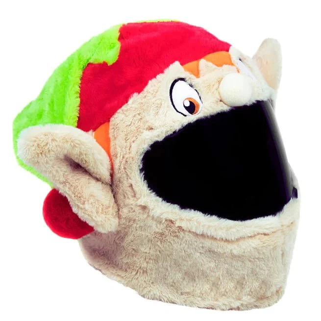 Housse casque moto - Elfe de Noel