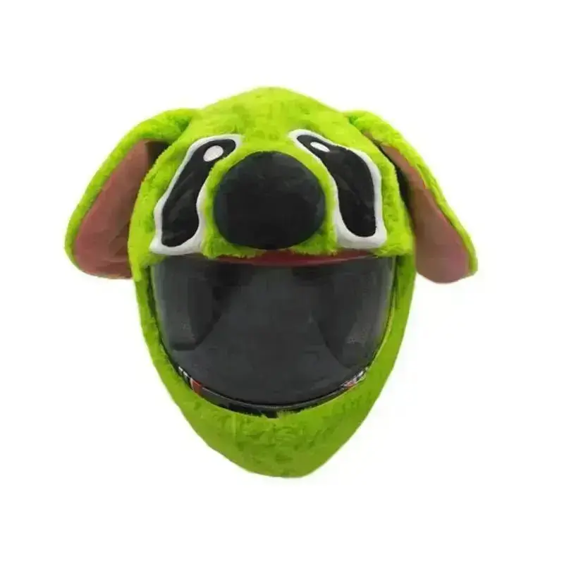 Couvre Casque Moto - Stitch Vert