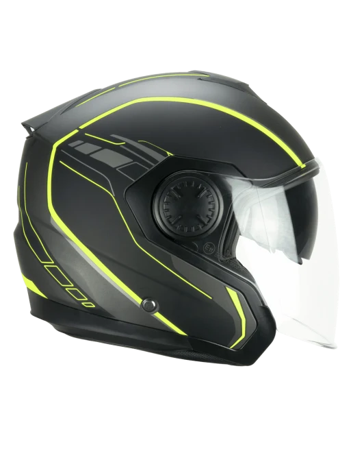 SKA-P - 1DG JET TOUR RACE Grafite Giallo fluo satinato