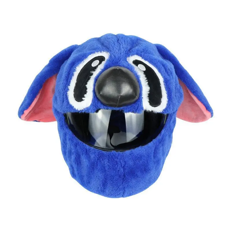Couvre Casque Moto - Stitch Bleu