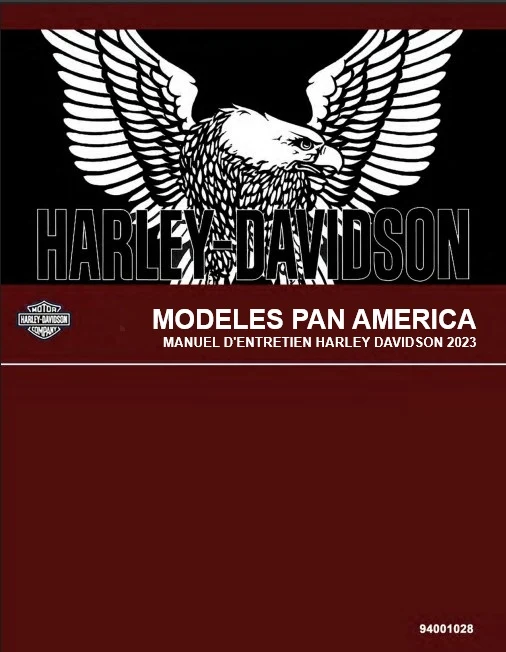 Manuel d'atelier Harley Davidson Pan America 2023 français