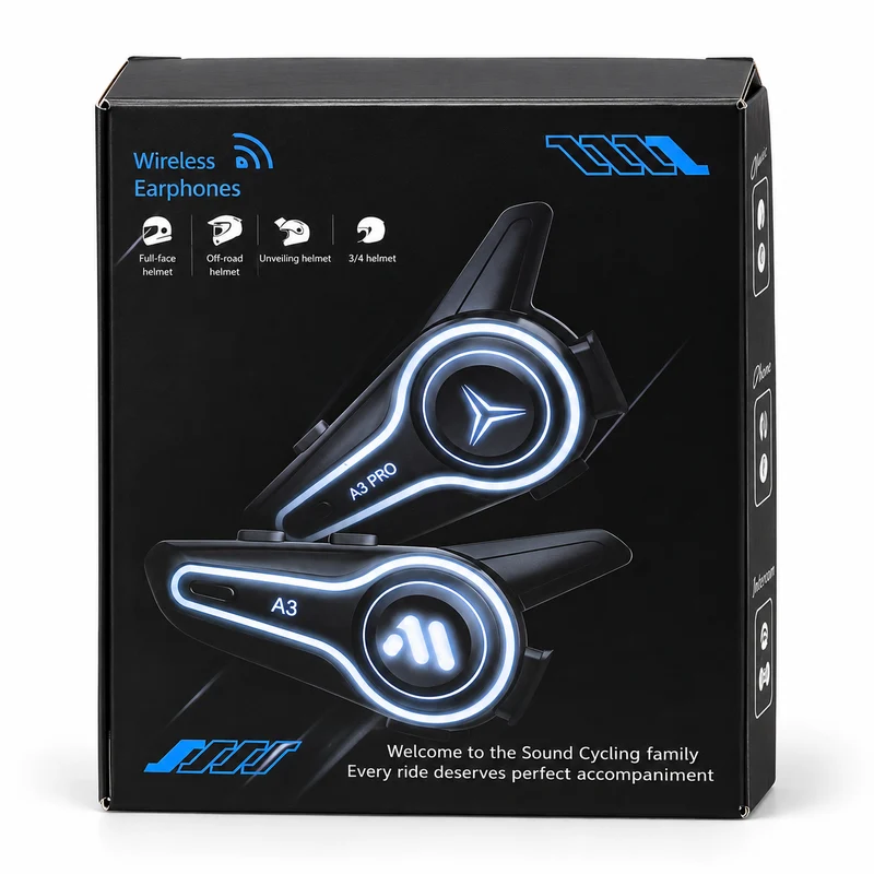 INTERCOM MOTO A3 PRO – BLUETOOTH SOLO