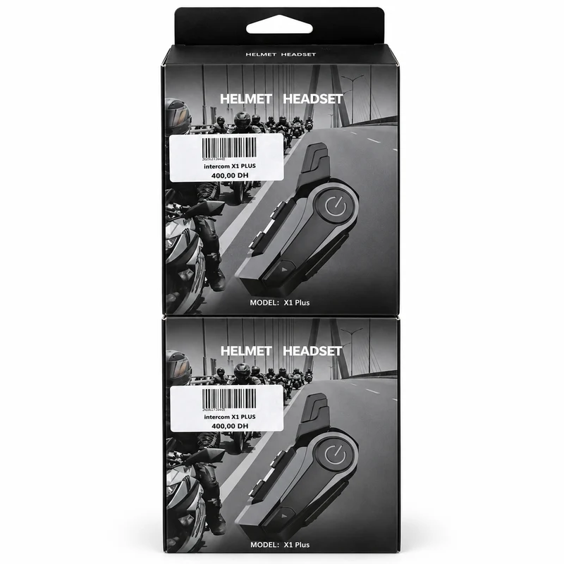 INTERCOM MOTO X1 PLUS BLUETOOTH – PACK SOLO