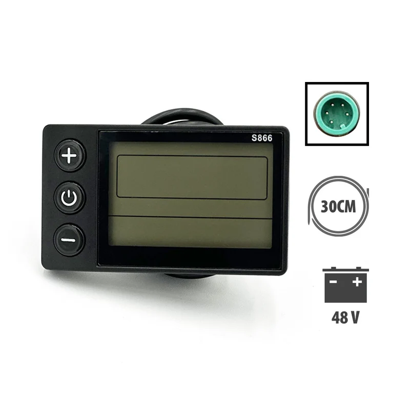 Display S866 Urbanglide E-cross Connecteur Etanche