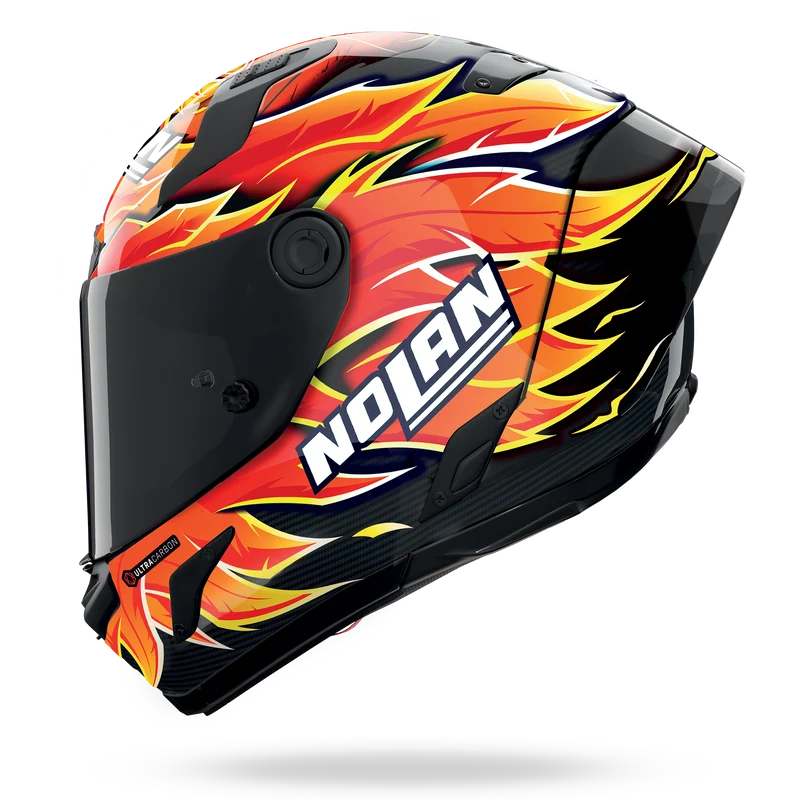 X-804 RS ULTRA CARBON REPLICA IANNONE Rosso / Arancione / Giallo
