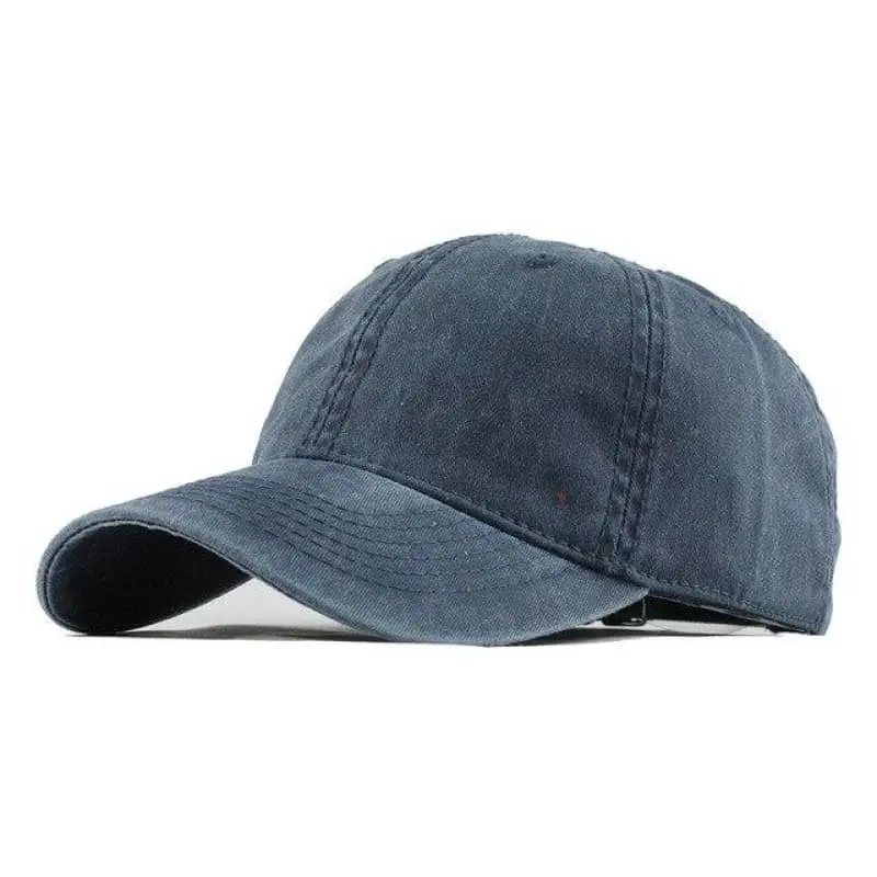 Casquette biker en jean