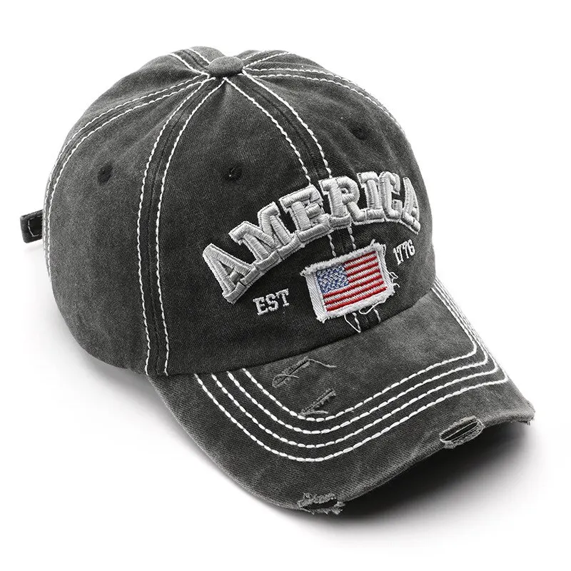 Casquette motard - America 1776