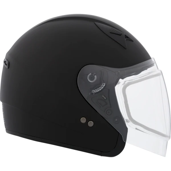 CKX VG977 Open-Face Helmet, Winter — Double Shield