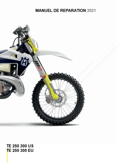 Manuel d'atelier Husqvarna TE250i TE300i 2021 français