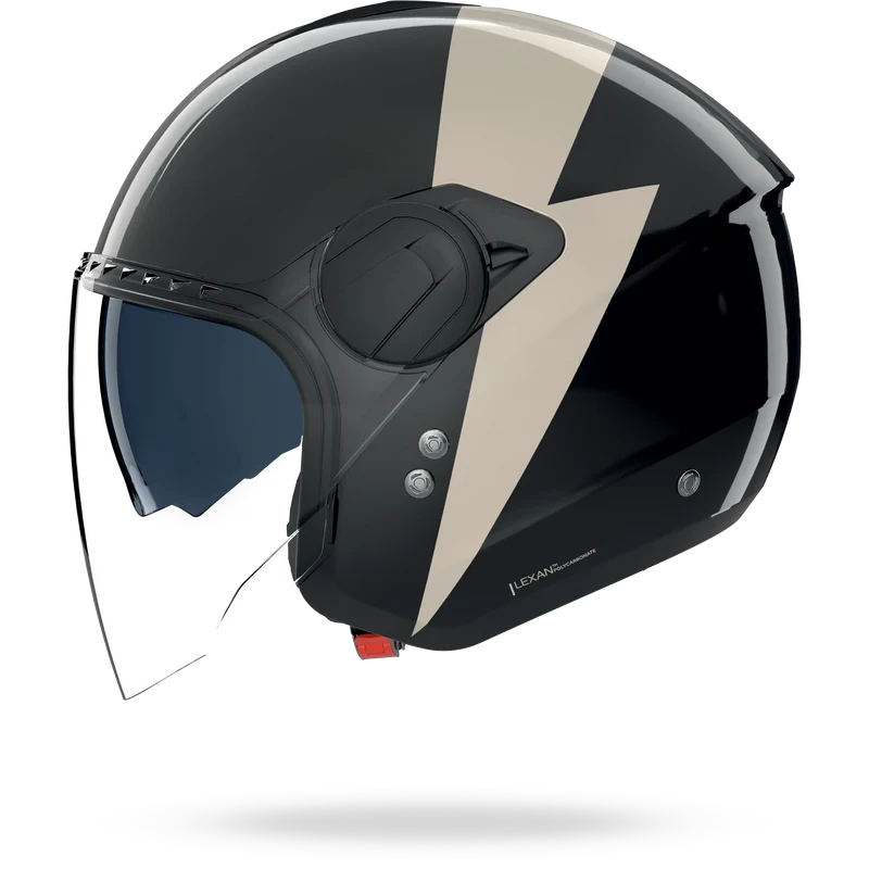 N20-2 VISOR IMPETO Nero / Avorio
