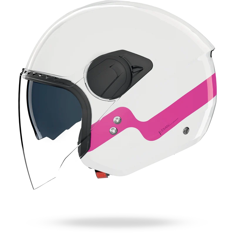 N20-2 VISOR ZEFIRO Bianco / Fucsia