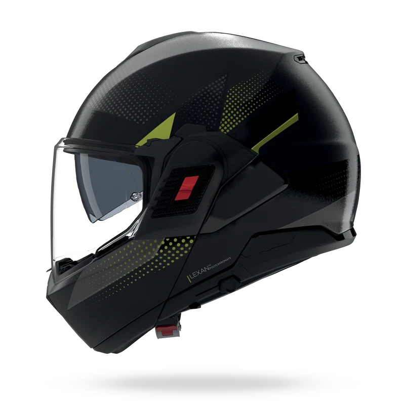 N120-1 CICLONE Grigio lava / Nero / Verde impulso