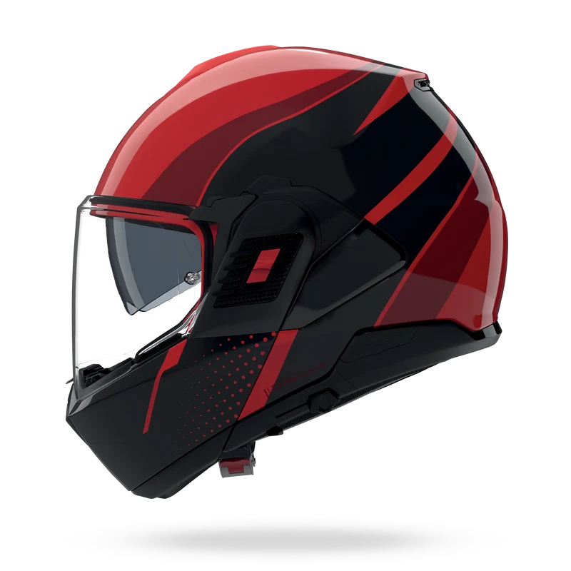 N120-1 FLUENTE Rosso / Nero / Rosso viscerale