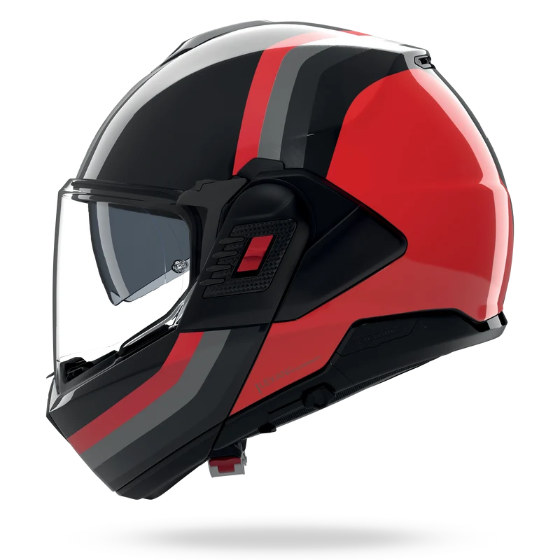 N120-1 LINEO Nero / Rosso / Grigio