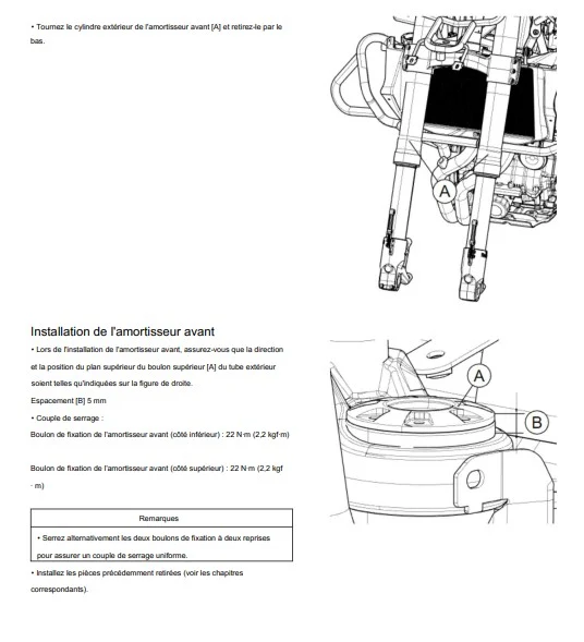Manuel d'atelier QJ Motor SRT 700 X 2026 français