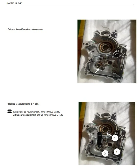 Manuel d'atelier Hyosung GV 125 2022 français