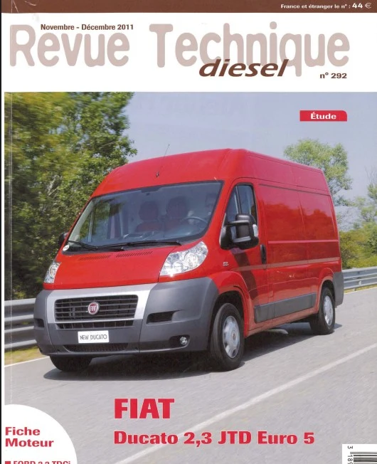 revue technique fiat Ducato 2L3 JTD 2011