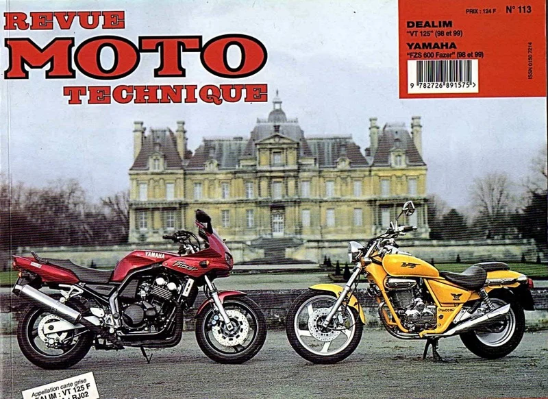 Revue technique Daelim VT 125 1998