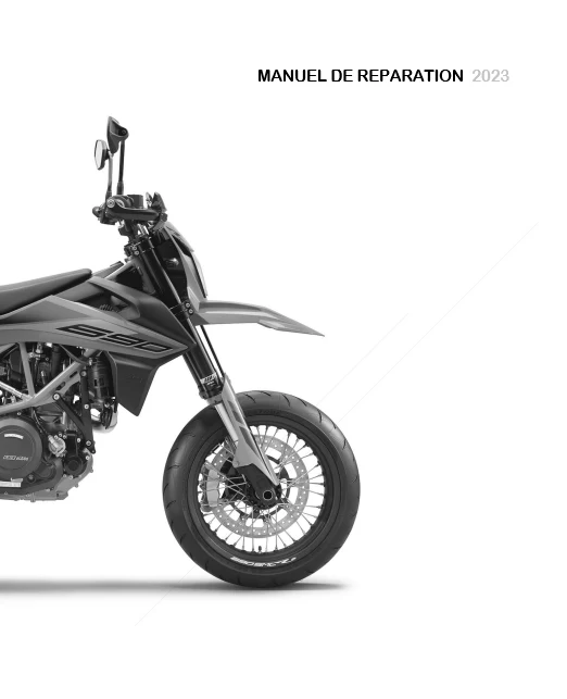 Manuel d'atelier KTM 690 SMC 2023 français