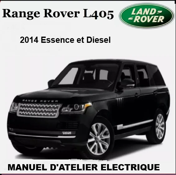 Manuel d'atelier électrique Range Rover 2014 français