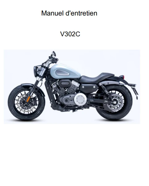 manuel d'atelier Benelli Keeway V302 C 2025 français