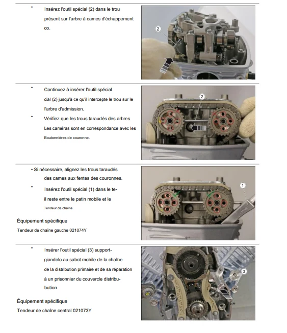 Manuel d'atelier Moto Guzzi V100 2022 français