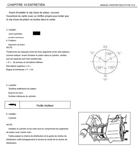 Manuel d'atelier Linhai Hytrack 700 2012 français