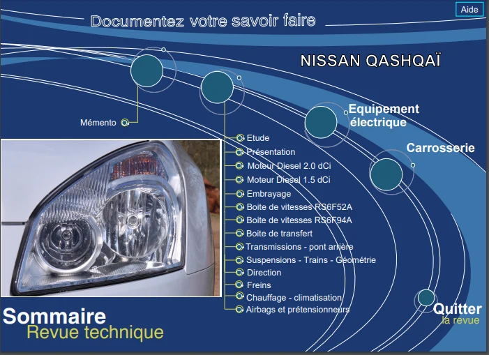 Manuel de réparation Nissan Qashqai 2007