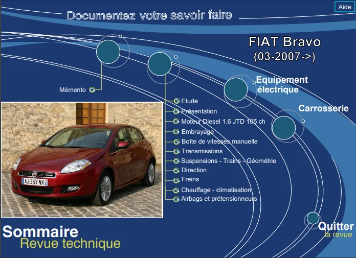 Manuel de réparation Fiat Bravo 2 2007