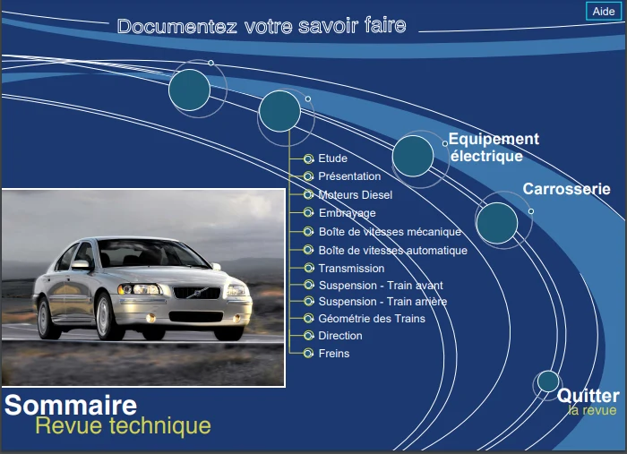 Manuel de réparation Volvo S60 diesel 2000