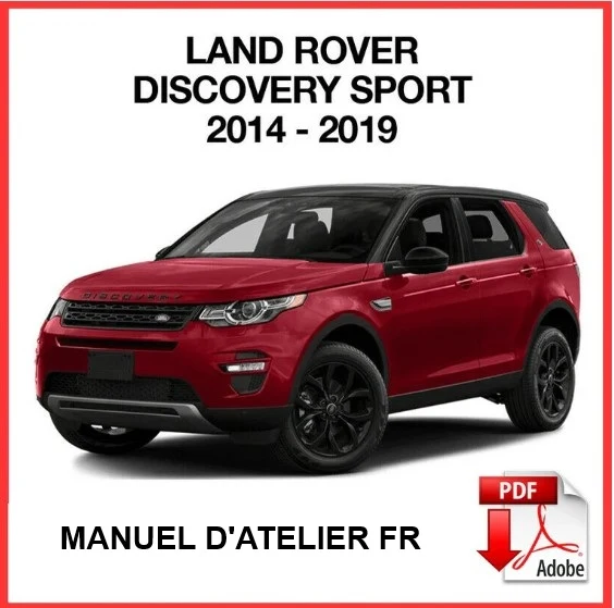 Manuel d'atelier Land Rover Discovery Sport L550 français