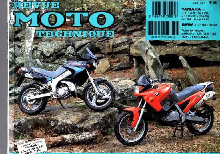 manuel de réparation Yamaha 125 TDR DTR