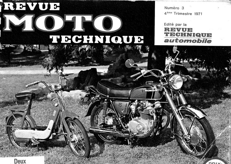 Manuel de réparation Honda CB 250 350 1971