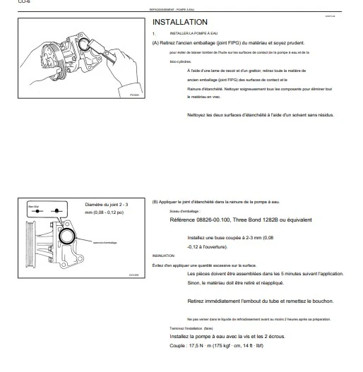 Manuel d'atelier Toyota Tercel 1995 1998 en français