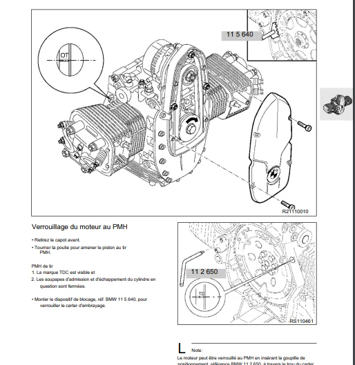 Manuel d'atelier BMW R1150 GS en français