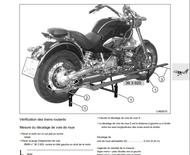 Manuel d'atelier BMW R850 C R1200 C en français