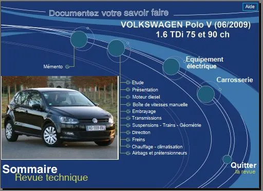 Manuel de réparation Volkswagen Polo 5