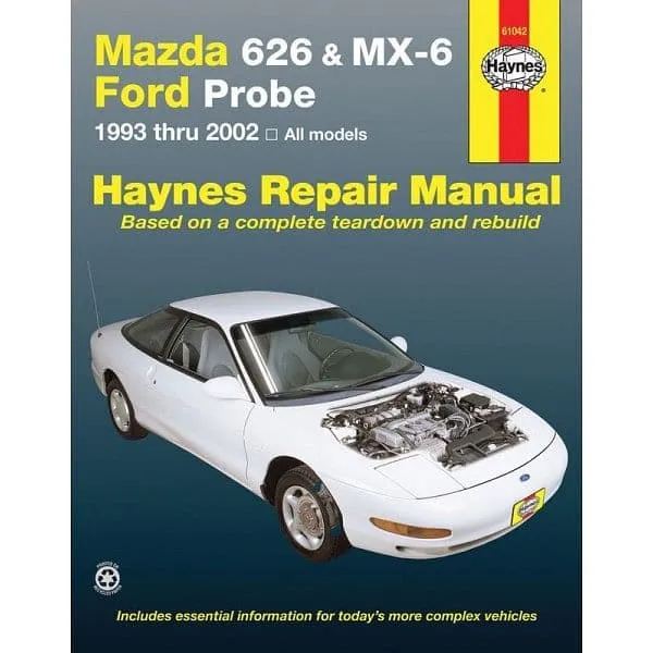 Manuel de réparation Mazda 626 Ford Probe