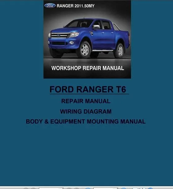 Manuel d'atelier Ford Ranger 2011 2012