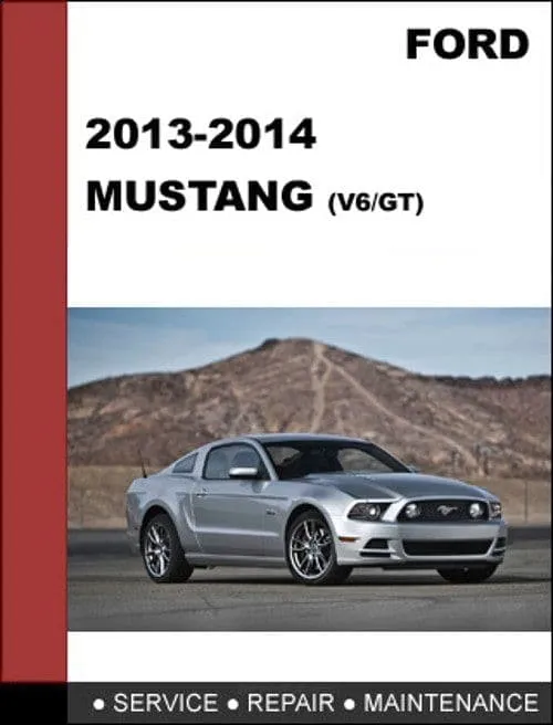 Manuel d'atelier Ford Mustang 2014