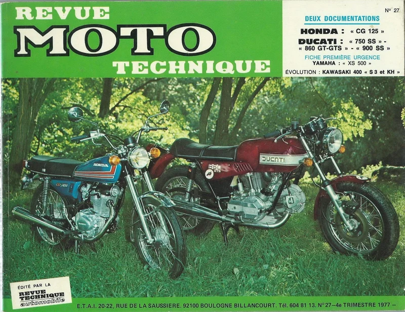 Revue technique Honda 125 CG