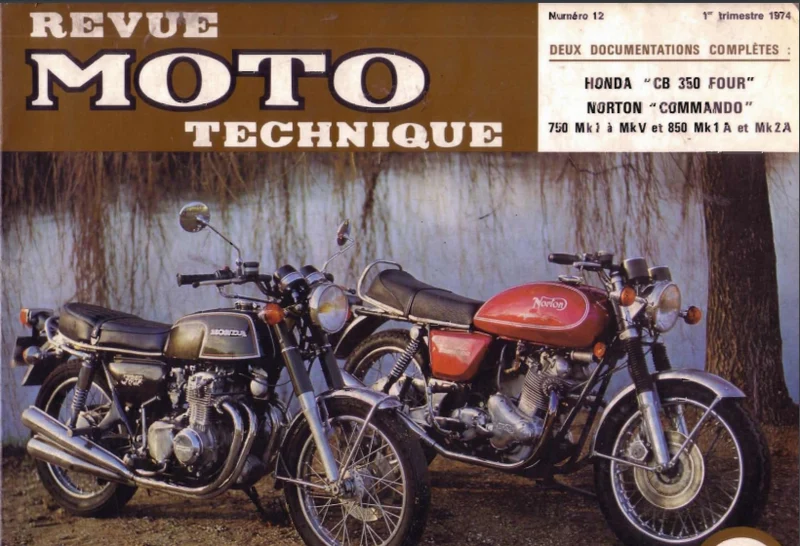 manuel d'atelier Honda 350 et 400 Four